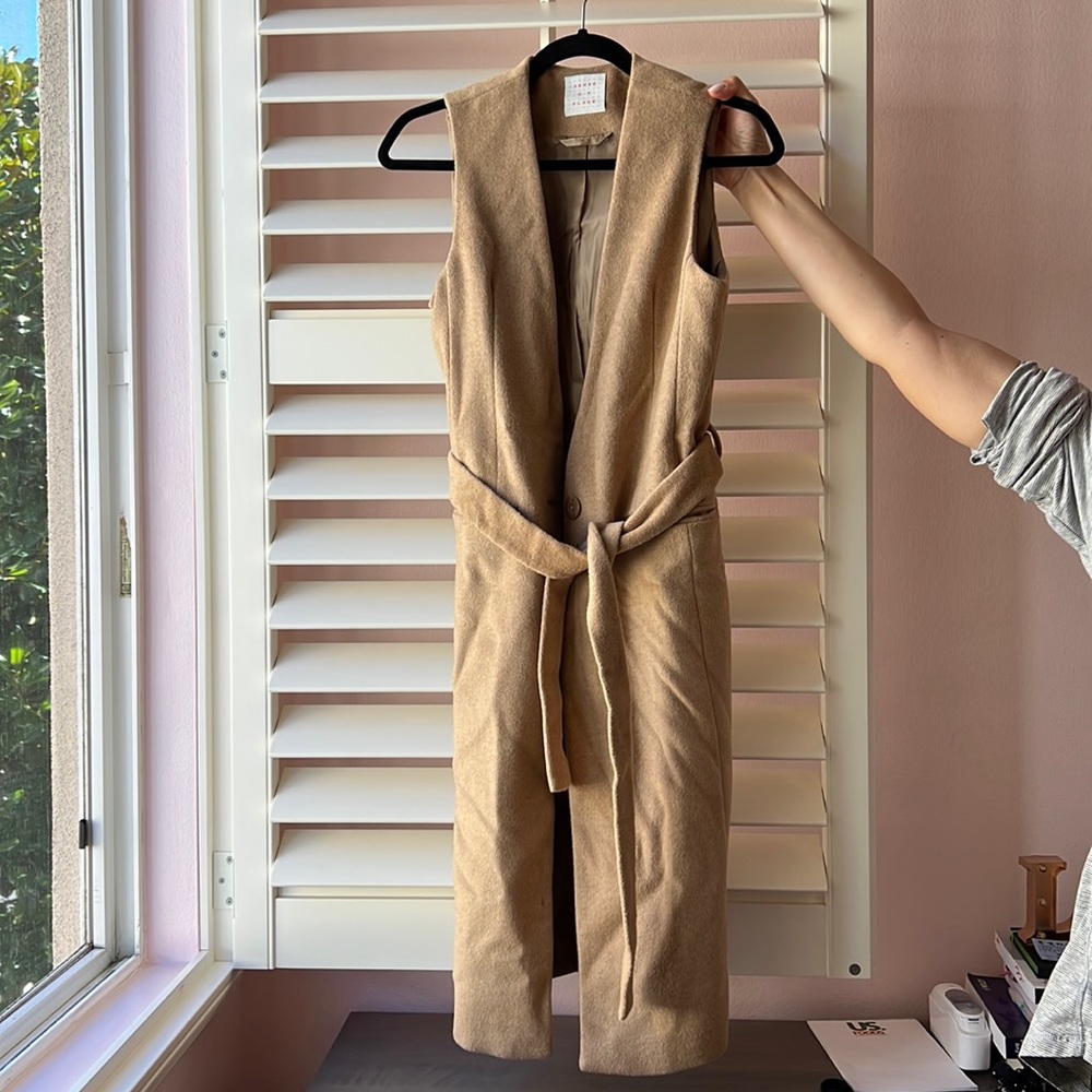Long Trench Vest